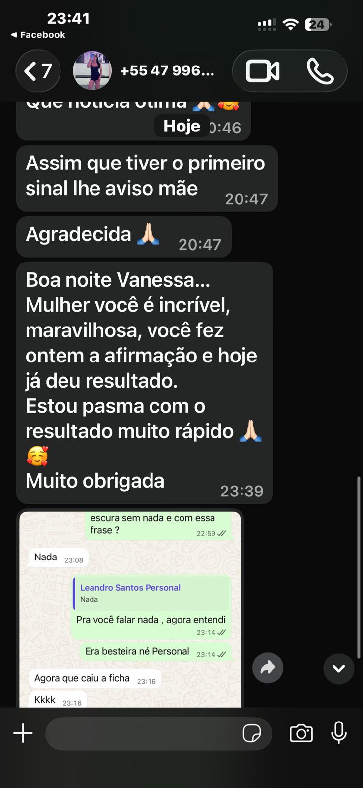 Depoimento WhatsApp 10